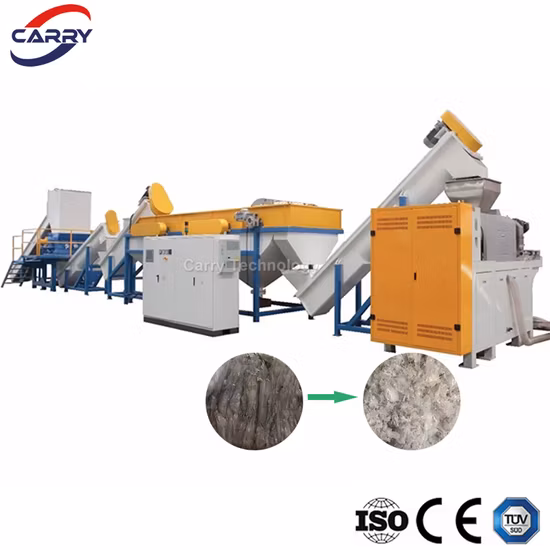 Plastic Recycling Machine/PP PE Film Washing Line